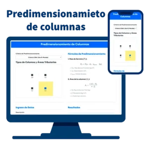 Predimensionamiento de columnas