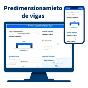 Predimensionamiento de vigas